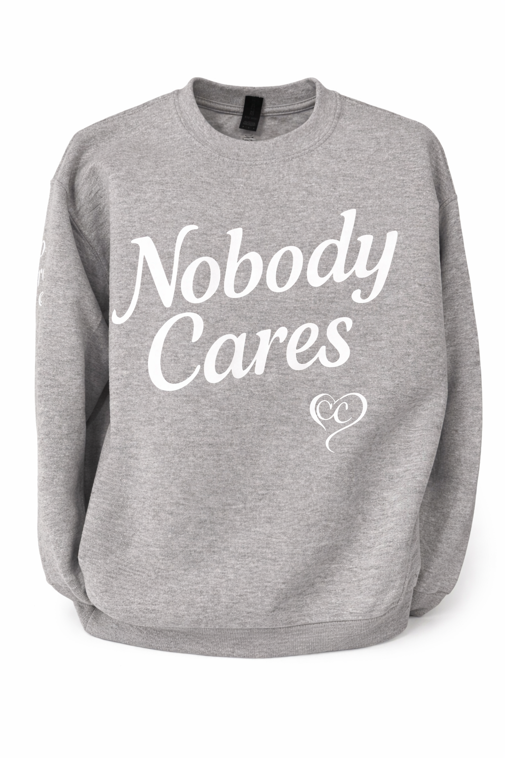 Crew neck sweat shirts